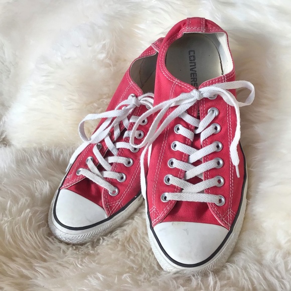 Converse All Star Red Size 10 Men’s Lowtop